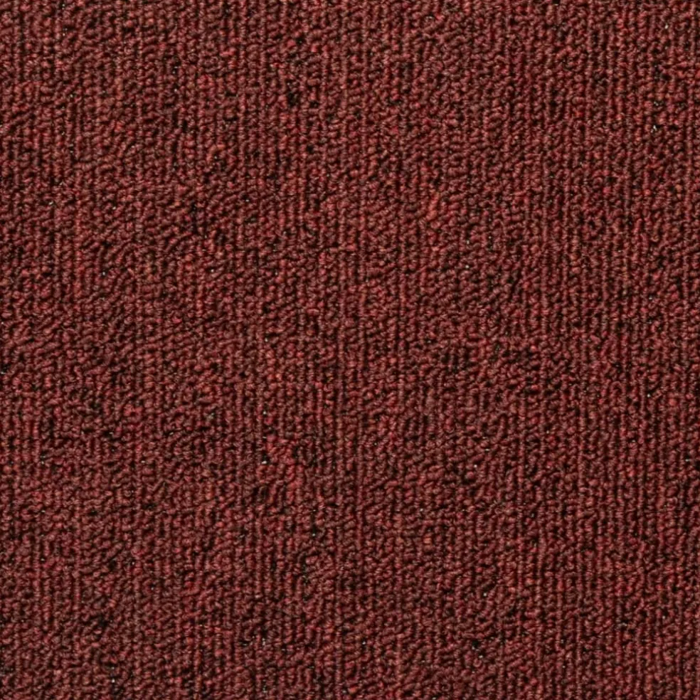 vidaXL Trapmatten 15 st 65x21x4 cm Bordeaux Rechthoekige Rand