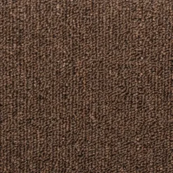 vidaXL Trapmatten 15 st 65x21x4 cm Bruin Rechthoekige Rand