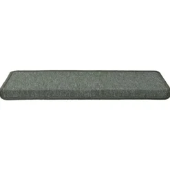 vidaXL Trapmatten 15 st 65x21x4 cm Donkergroen Rechthoekige Rand