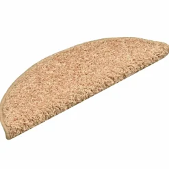 vidaXL Trapmatten 15 st 56x17x3 cm Goud Halfrond