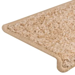 vidaXL Trapmatten 15 st 65x21x4 cm Goud Rechthoekige Rand