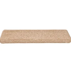 vidaXL Trapmatten 15 st 65x21x4 cm Goud Rechthoekige Rand