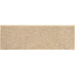 vidaXL Trapmatten 15 st 65x21x4 cm lichtbeige met rechthoekige rand