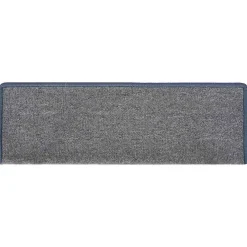 vidaXL Trapmatten 15 st 65x21x4 cm lichtgrijs en blauw