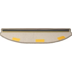 vidaXL Trapmatten 15 st 56 x 17 x 3 cm Non-Slip Taupe Vilt - 100% PP
