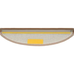 vidaXL Trapmatten 15 st 56 x 17 x 3 cm Non-Slip Licht Bruin