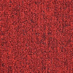 vidaXL Trapmatten 15 st 56 x 17 x 3 cm Non-Slip Rood Vilt - 100% PP