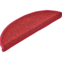 vidaXL Trapmatten 15 st 56 x 17 x 3 cm Non-Slip Rood Vilt - 100% PP
