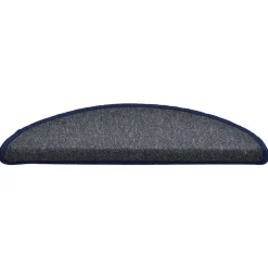 vidaXL Trapmatten 15 st 56 x 17 x 3 cm Non-Slip Lichtgrijs en blauw