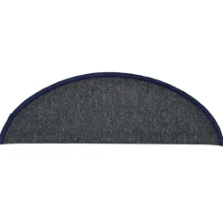 vidaXL Trapmatten 15 st 56 x 17 x 3 cm Non-Slip Lichtgrijs en blauw