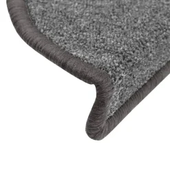 vidaXL Trapmatten 15 st 56 x 17 x 3 cm Non-Slip Donkergrijs