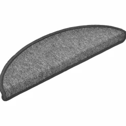 vidaXL Trapmatten 15 st 56 x 17 x 3 cm Non-Slip Donkergrijs