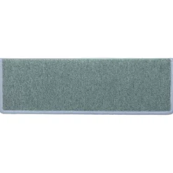 vidaXL Trapmatten 15 st 65x21x4 cm Zeeblauw Rechthoekige Rand