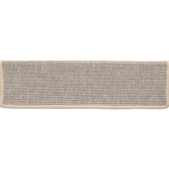 vidaXL Trapmatten 15 st 65x21x4 cm zilver met rechthoekige rand