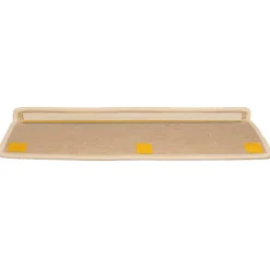 vidaXL Trapmatten 15 st 65x21x4 cm zilver met rechthoekige rand