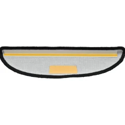 vidaXL Trapmatten 15 st 56x17x3 cm Zwart Halfrond