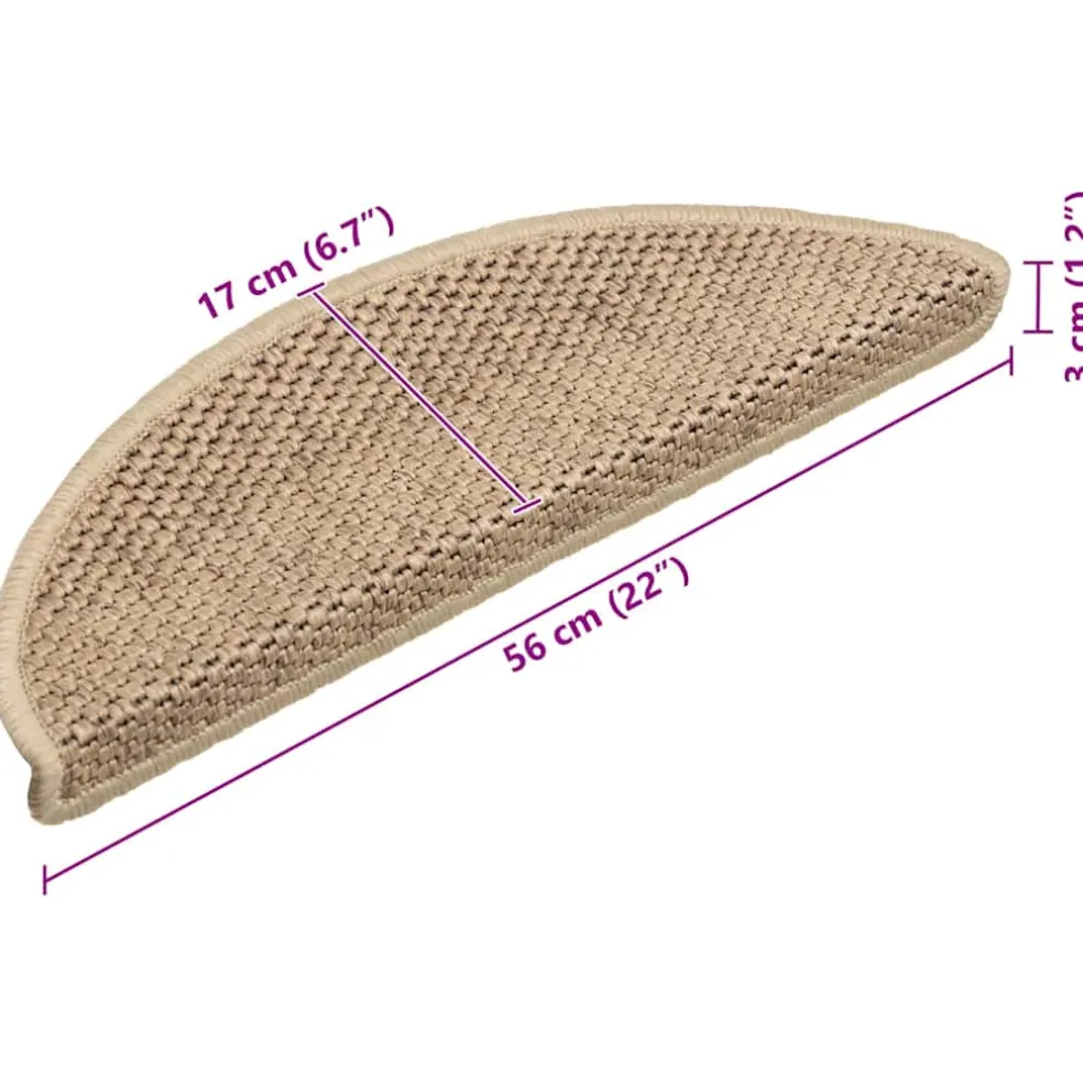 vidaXL Trapmatten zelfklevend 15 st 56x17x3 cm grijs