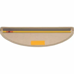 vidaXL Trapmatten zelfklevend 15 st sisal-look 56x17x3 cm donkerbeige
