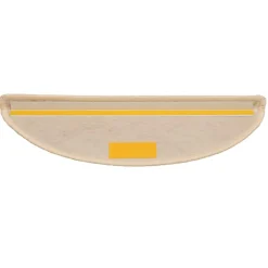 vidaXL Trapmatten zelfklevend 15 st sisal-look 56x17x3 cm berber
