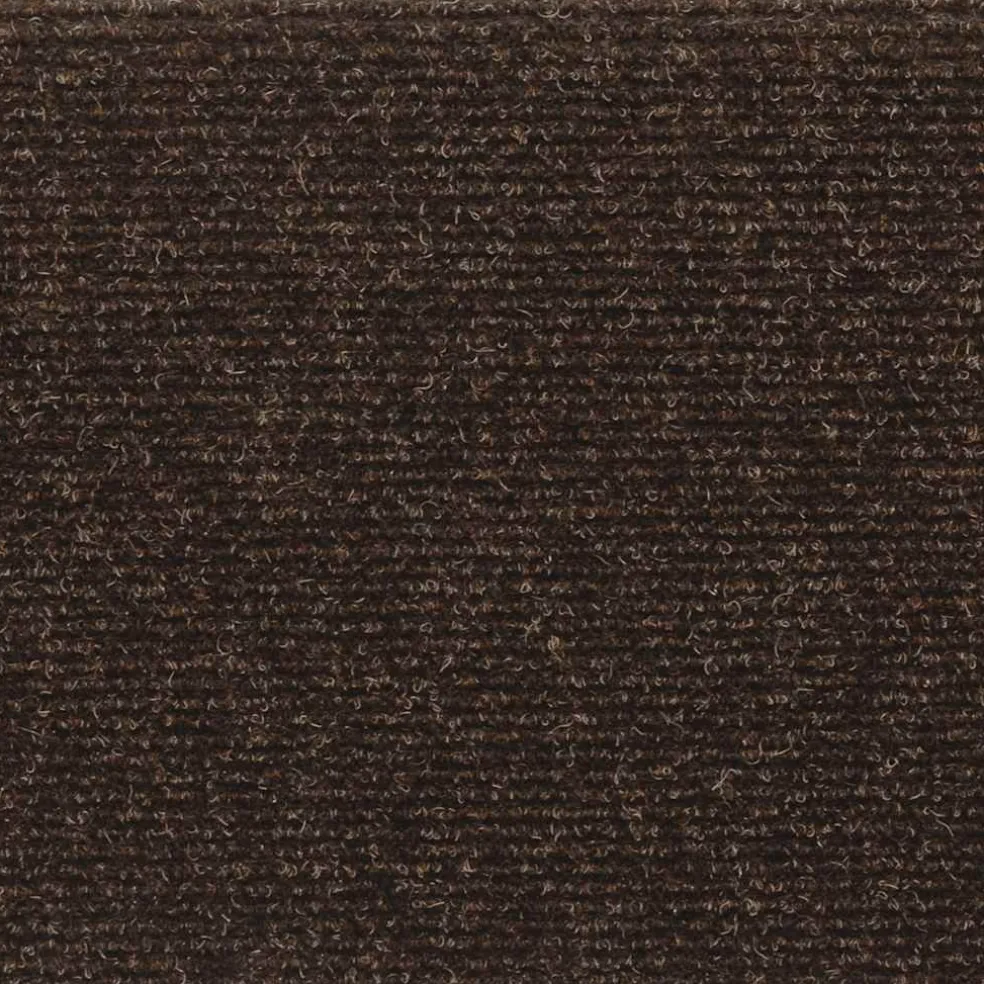 vidaXL Trapmatten zelfklevend 15 stuks 65x21x4 cm bruin rechthoekige rand