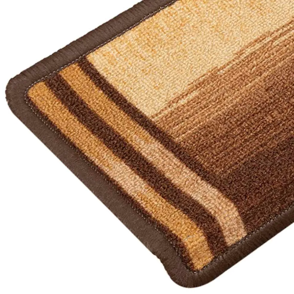 vidaXL Trapmatten zelfklevend 5 st 65x21x4 cm bruin