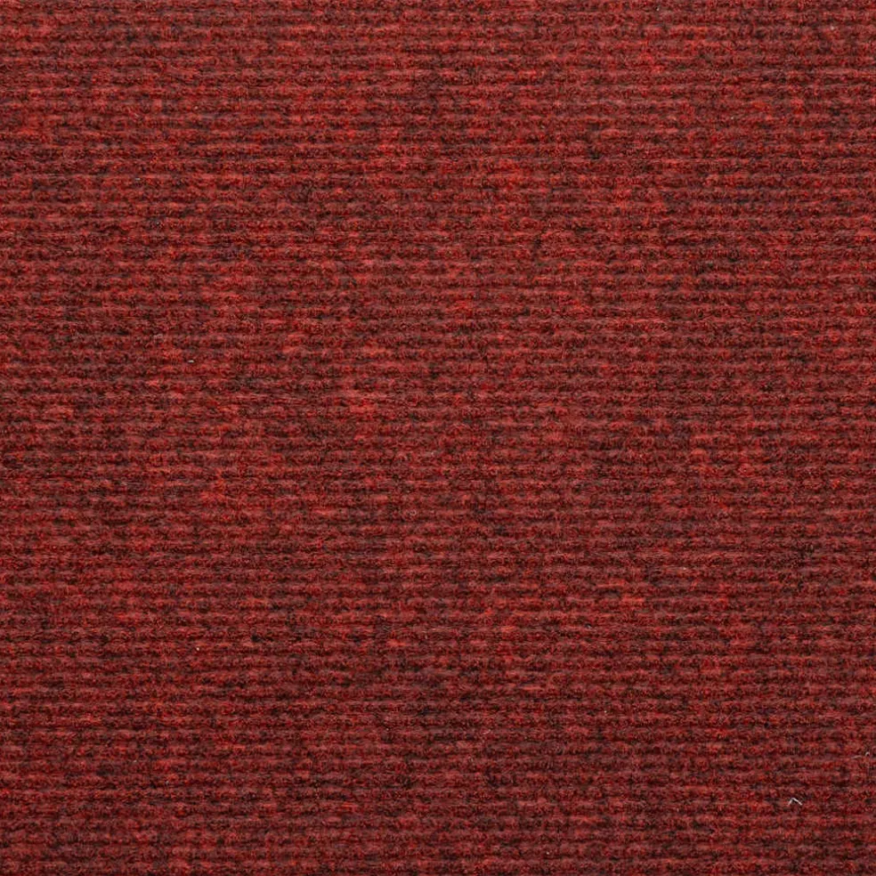 vidaXL Trapmatten zelfklevend 15 st 56x17x3 cm rood