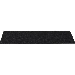 vidaXL Trapmatten Zelfklevend 15 stuks 60x25 cm Zwart Rechthoekig