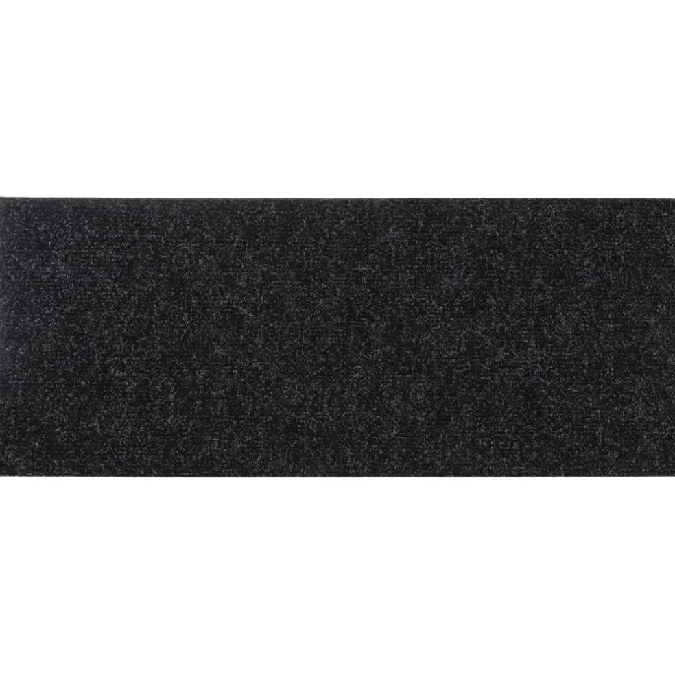 vidaXL Trapmatten Zelfklevend 15 stuks 60x25 cm Zwart Rechthoekig