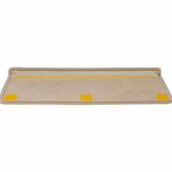 vidaXL Trapmatten zelfklevend 15 st sisal-look 65x21x4 cm zandkleurig