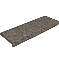 vidaXL Trapmatten zelfklevend 15st sisal-look 65x21x4cm grijs en beige