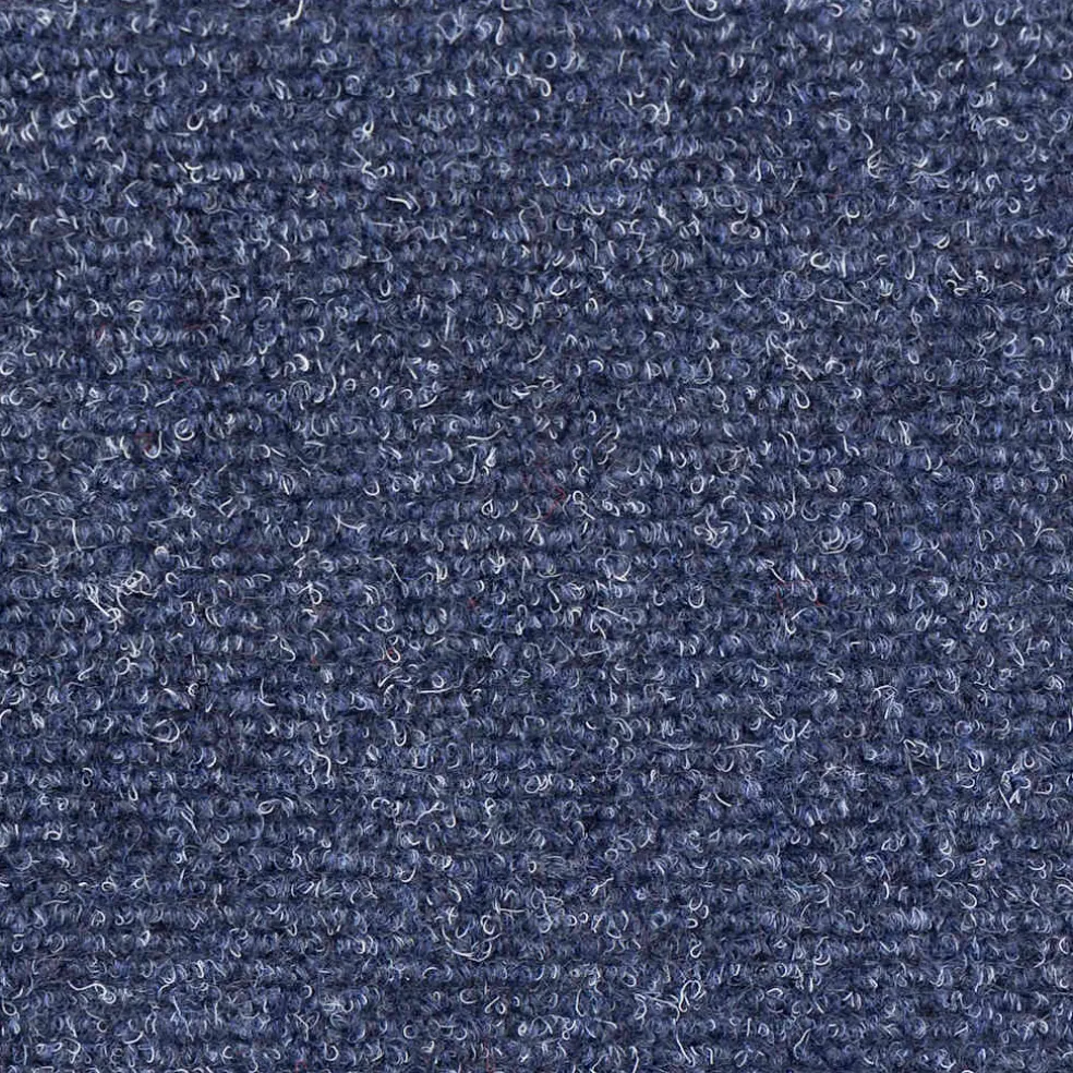 vidaXL Trapmatten zelfklevend 15 stuks 65x21x4 cm blauw rechthoekige rand