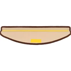 vidaXL Trapmatten zelfklevend 5 st 65x21x4 cm bruin