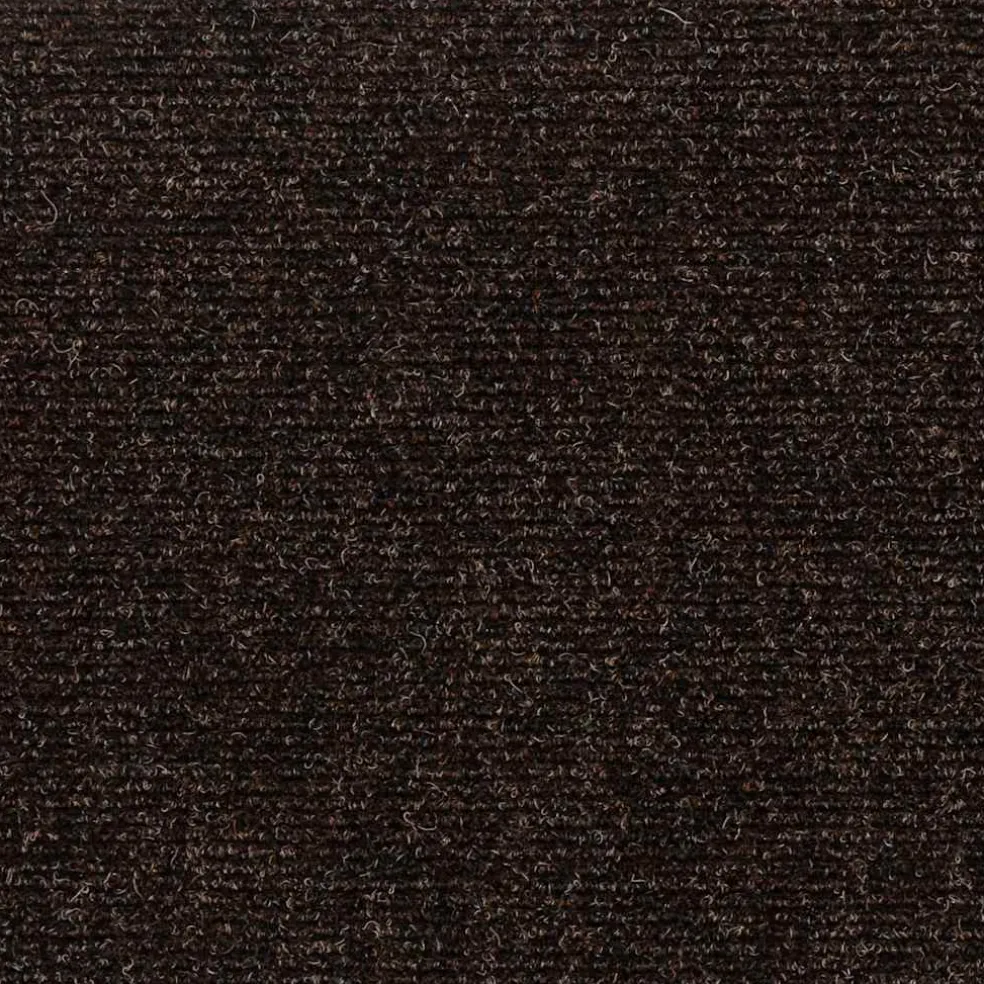 vidaXL Trapmatten Zelfklevend 15 stuks 60x25 cm Donkerbruin Rechthoekig