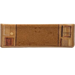 vidaXL Trapmatten zelfklevend 5 st 65x21x4 cm beige