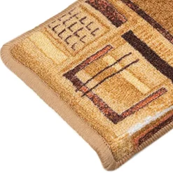 vidaXL Trapmatten zelfklevend 5 st 65x21x4 cm beige