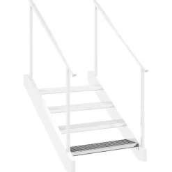 vidaXL Traptrede rooster 60x24x7 cm gegalvaniseerd staal