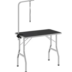 vidaXL Trimtafel voor huisdieren met 1 aanlijnoptie