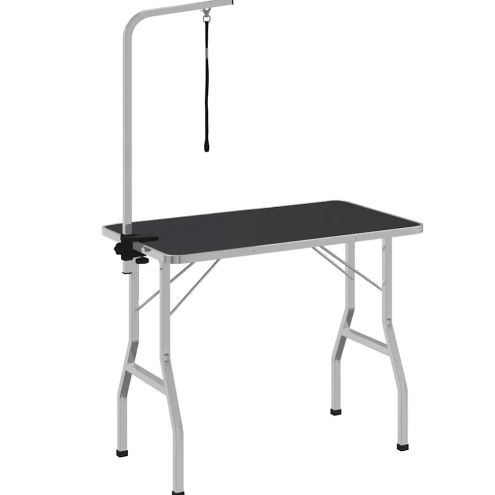 vidaXL Trimtafel voor huisdieren met 1 aanlijnoptie