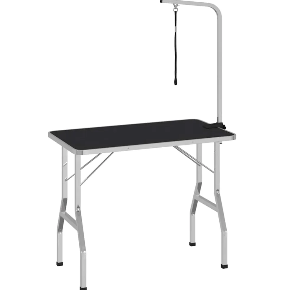 vidaXL Trimtafel voor huisdieren met 1 aanlijnoptie