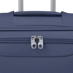vidaXL Trolleyset marineblauw 3-delig