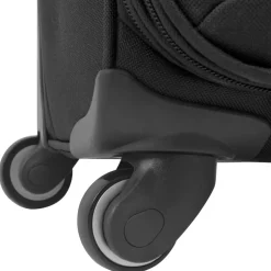 vidaXL Trolleyset zwart 3-delig