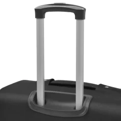 vidaXL Trolleyset zwart 3-delig