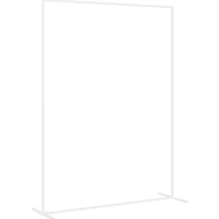 vidaXL Trouwrand Wit 150 x 49,5 x 200 cm Staal