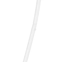 vidaXL Trouwrand Wit 195 x 35 x 211 cm Staal