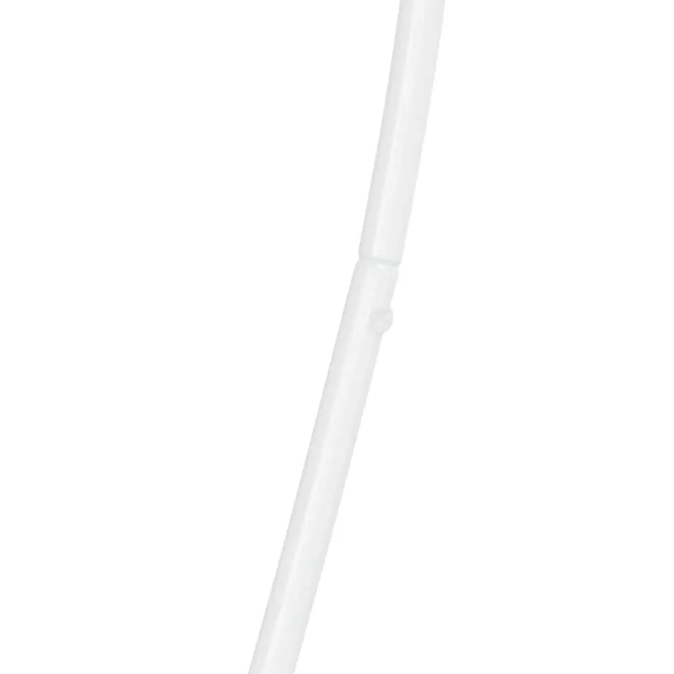 vidaXL Trouwrand Wit 195 x 35 x 211 cm Staal