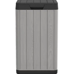 vidaXL Tuinafvalbak 38x38x65 cm polypropeen grijs