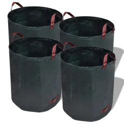 vidaXL Tuinafvalzakken Groen PP stof 45 x 76 cm