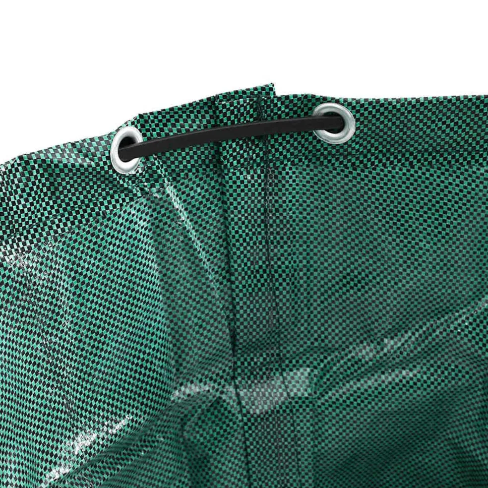 vidaXL Tuinafvalzakken 4 st 500 l Groen Polypropyleen