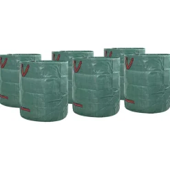 vidaXL Tuinafvalzakken 12 st 120 l Groen Polypropyleen 45 x 45 x 76 cm