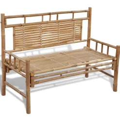 vidaXL Tuinbank 120 cm bamboe